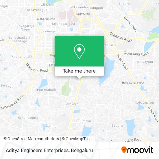 Aditya Engineers Enterprises map