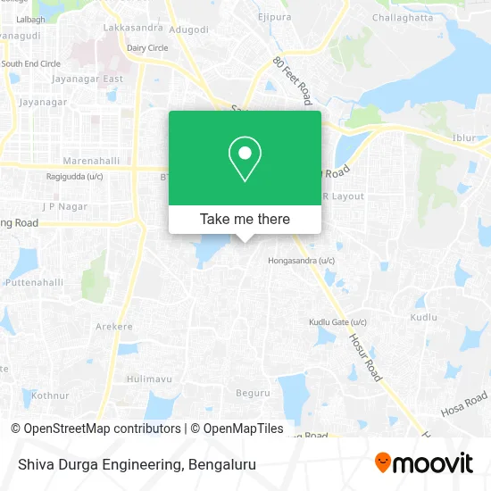 Shiva Durga Engineering map
