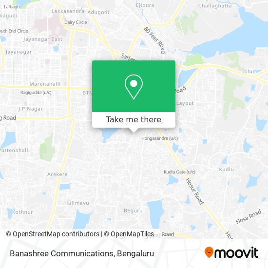 Banashree Communications map