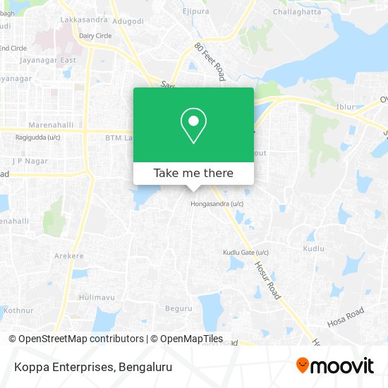 Koppa Enterprises map