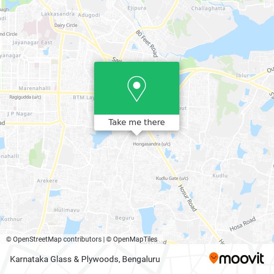 Karnataka Glass & Plywoods map