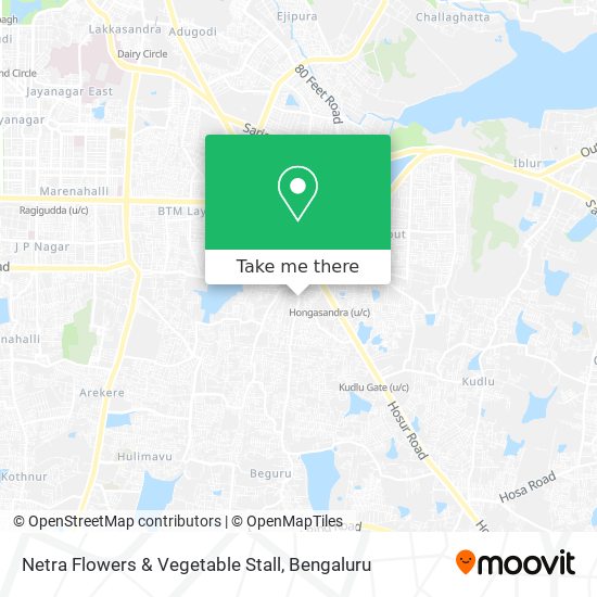 Netra Flowers & Vegetable Stall map