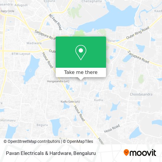 Pavan Electricals & Hardware map