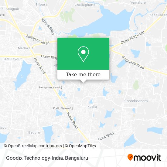Goodix Technology-India map