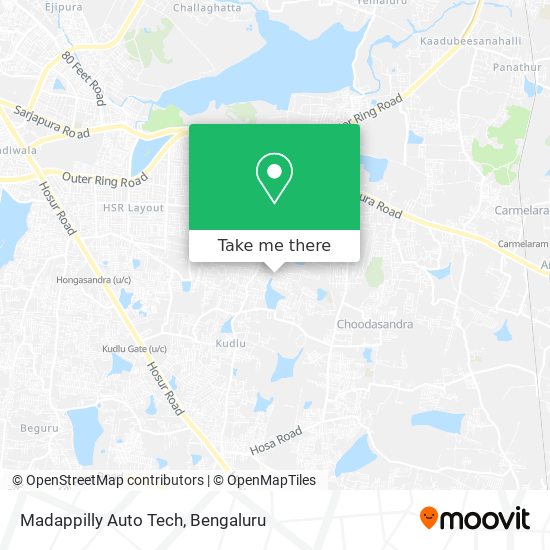 Madappilly Auto Tech map
