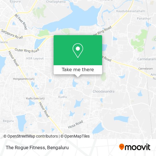 The Rogue Fitness map