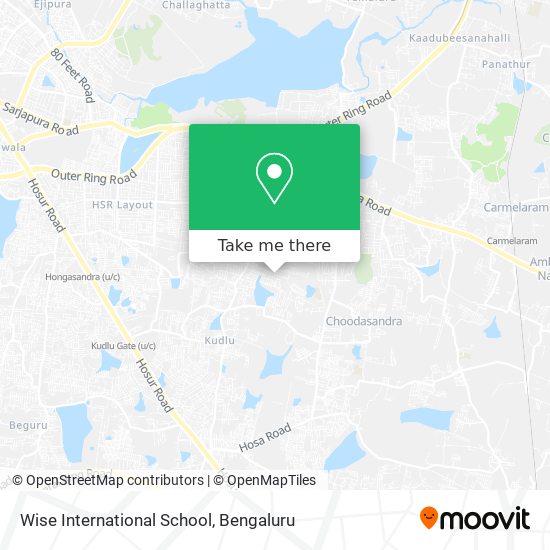 Wise International School map