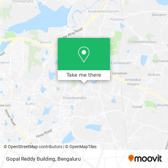 Gopal Reddy Building map