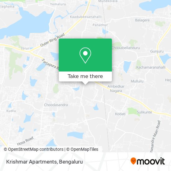 Krishmar Apartments map