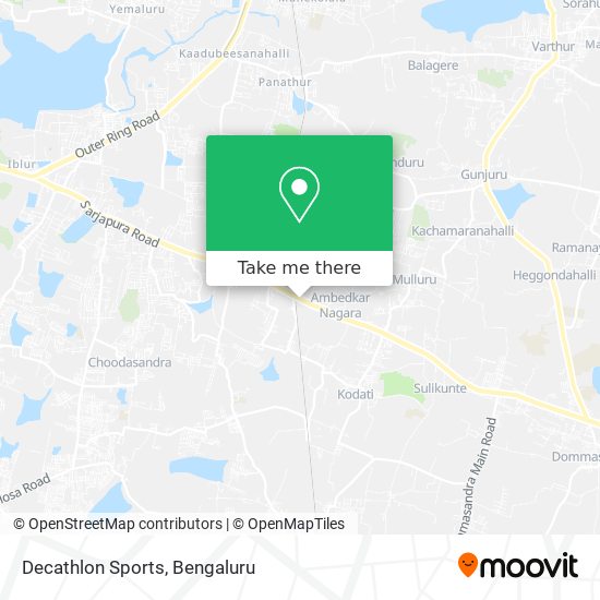 Decathlon Sports map