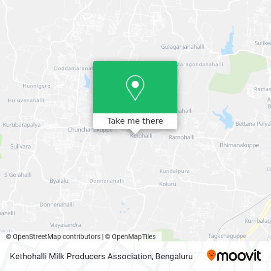 Kethohalli Milk Producers Association map