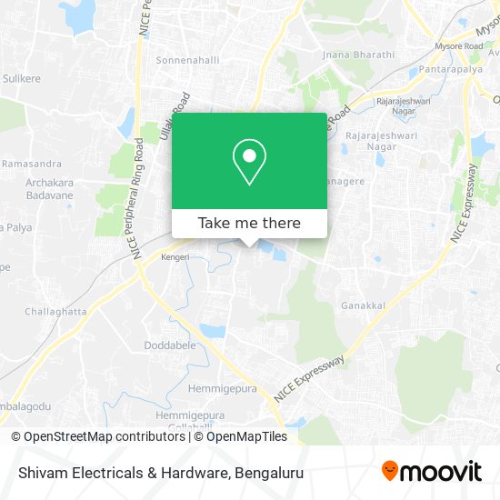 Shivam Electricals & Hardware map