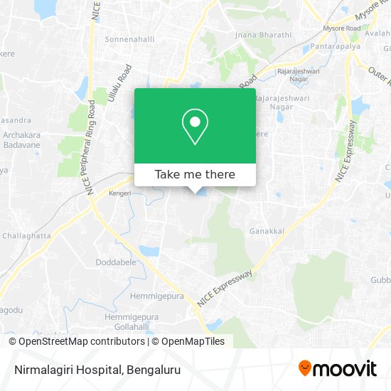 Nirmalagiri Hospital map