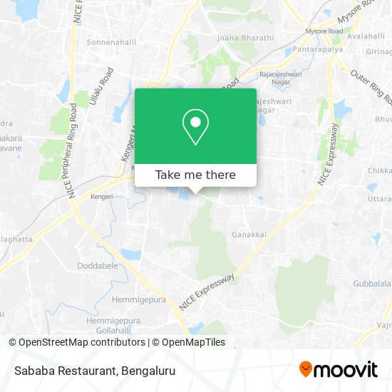 Sababa Restaurant map