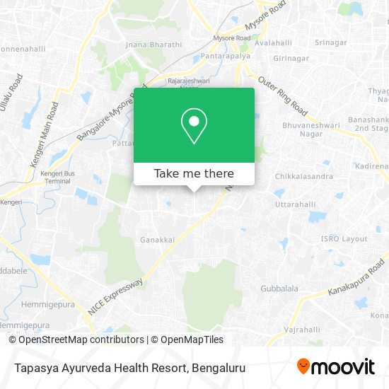 Tapasya Ayurveda Health Resort map