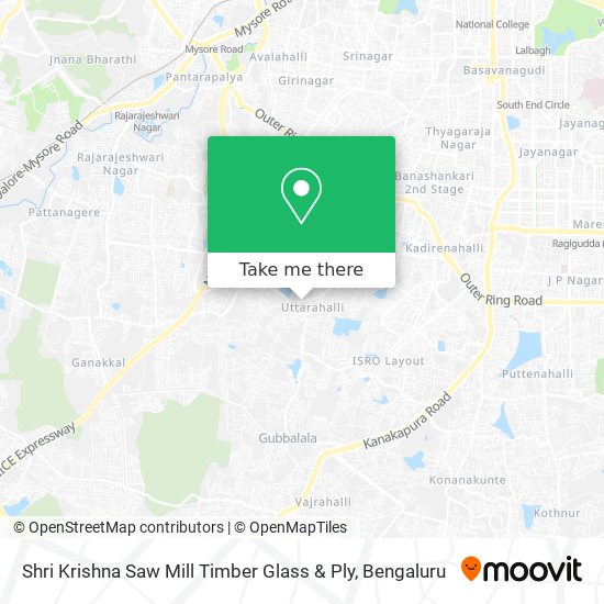 Shri Krishna Saw Mill Timber Glass & Ply map