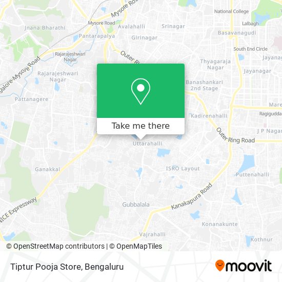 Tiptur Pooja Store map