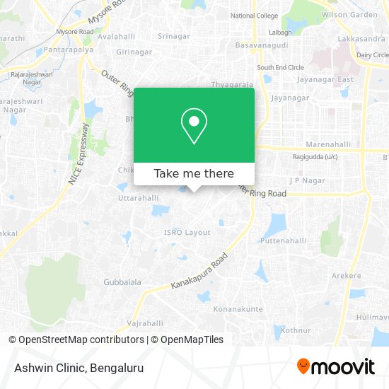 Ashwin Clinic map