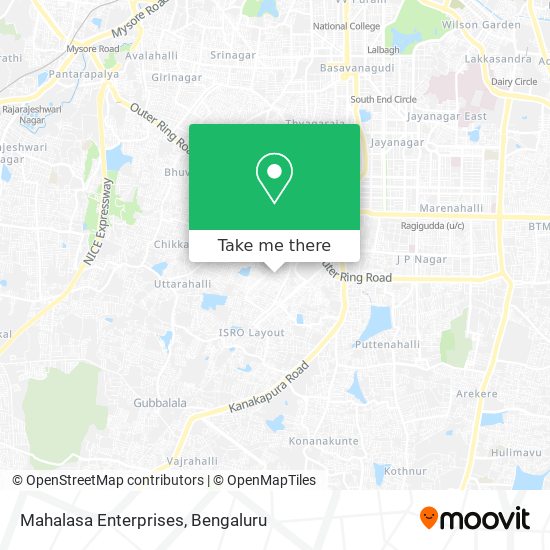 Mahalasa Enterprises map