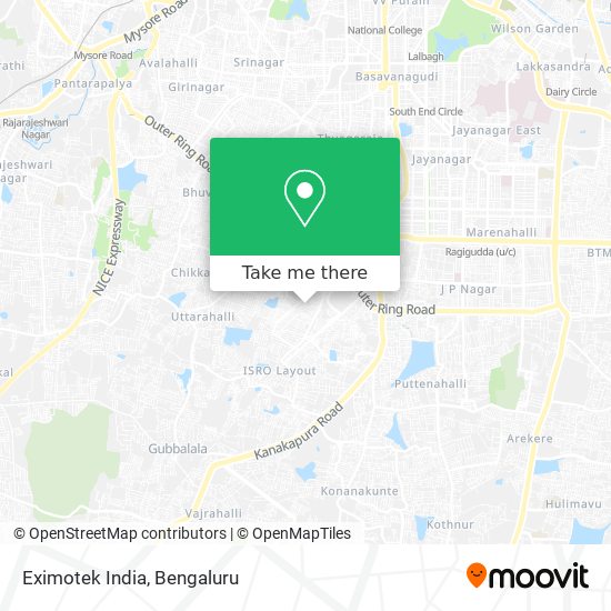 Eximotek India map