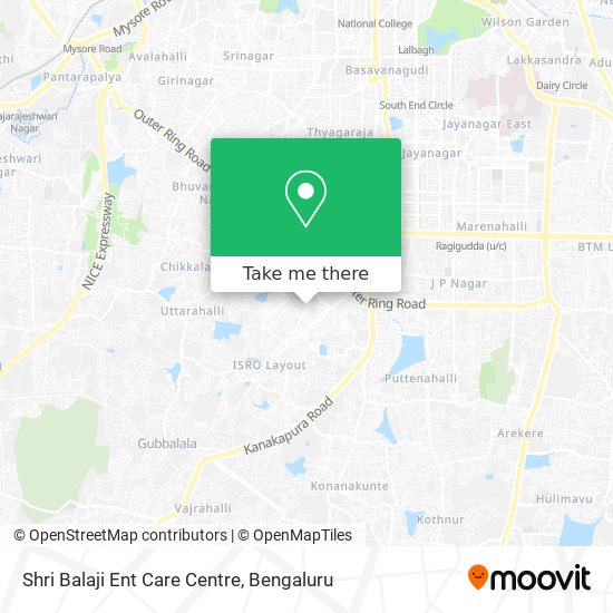 Shri Balaji Ent Care Centre map