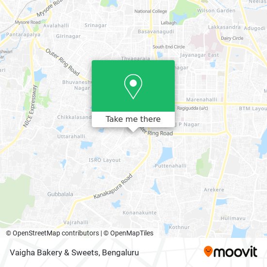 Vaigha Bakery & Sweets map