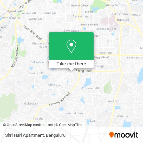 Shri Hari Apartment map