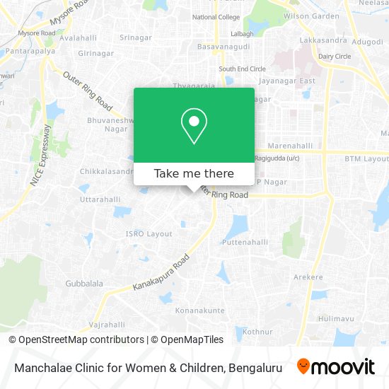Manchalae Clinic for Women & Children map