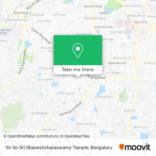 Sri Sri Sri Shaneshcharaswamy Temple map