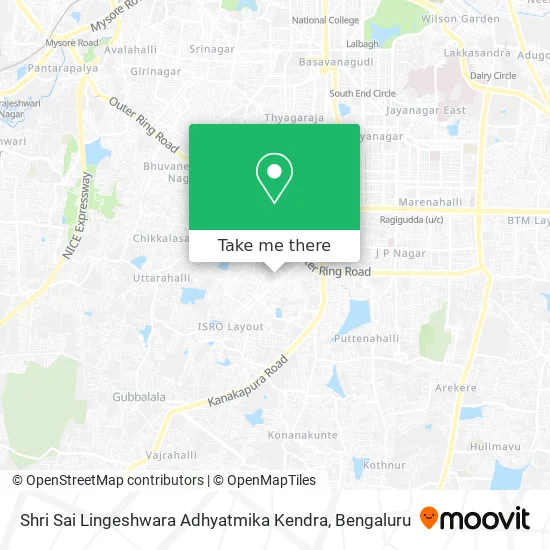 Shri Sai Lingeshwara Adhyatmika Kendra map
