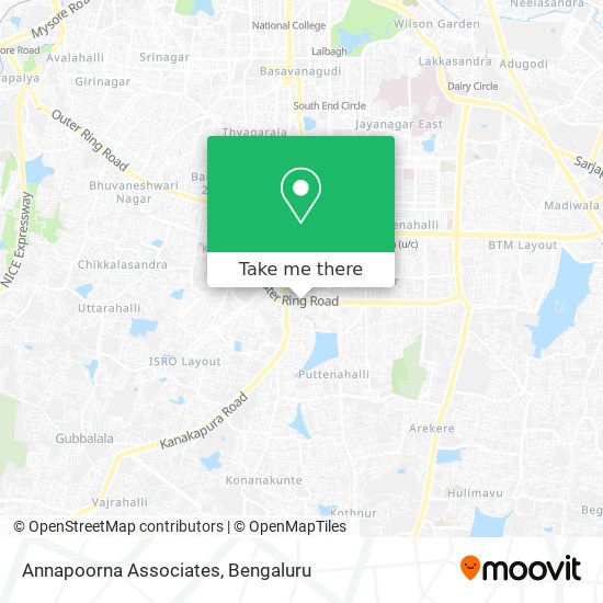 Annapoorna Associates map