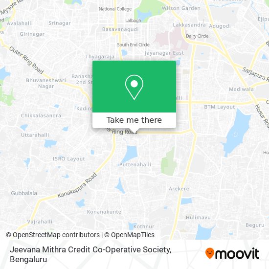 Jeevana Mithra Credit Co-Operative Society map