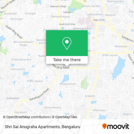 Shri Sai Anugraha Apartments map