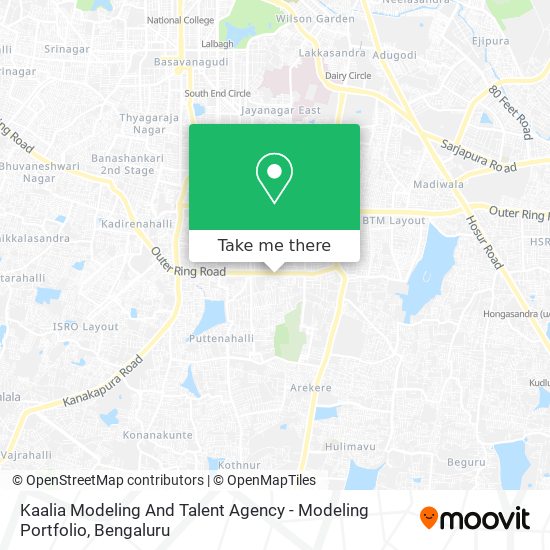 Kaalia Modeling And Talent Agency - Modeling Portfolio map