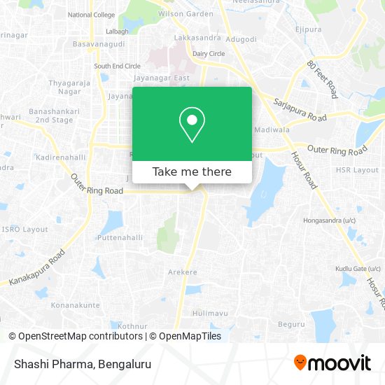 Shashi Pharma map
