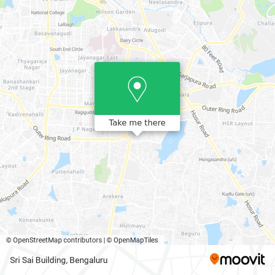 Sri Sai Building map