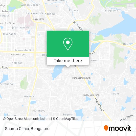 Shama Clinic map
