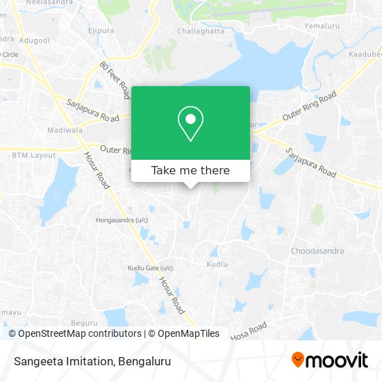 Sangeeta Imitation map
