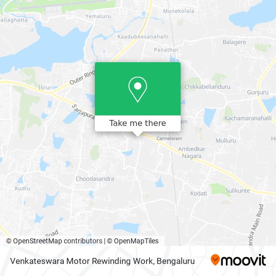 Venkateswara Motor Rewinding Work map