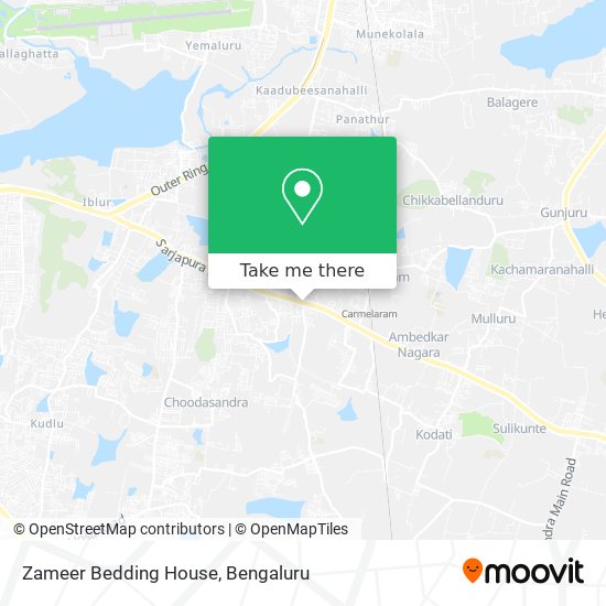 Zameer Bedding House map