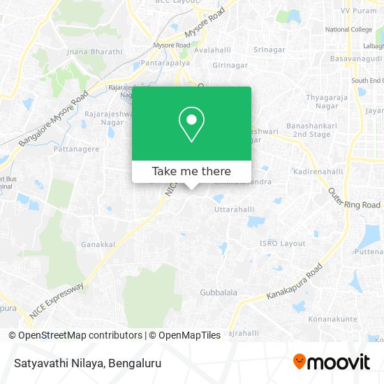 Satyavathi Nilaya map