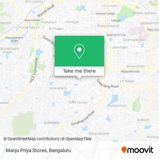 Manju Priya Stores map