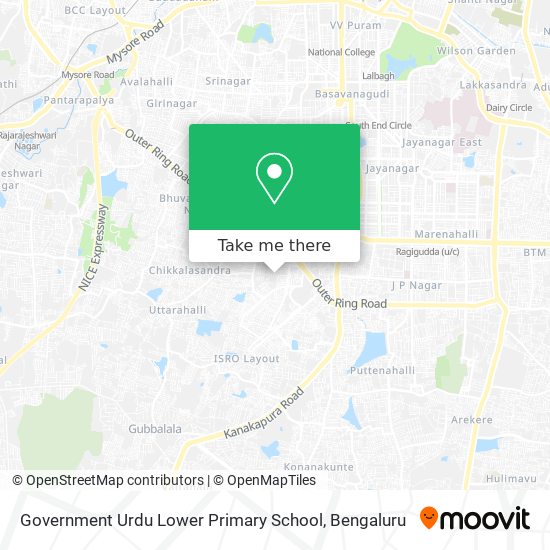 Government Urdu Lower Primary School map