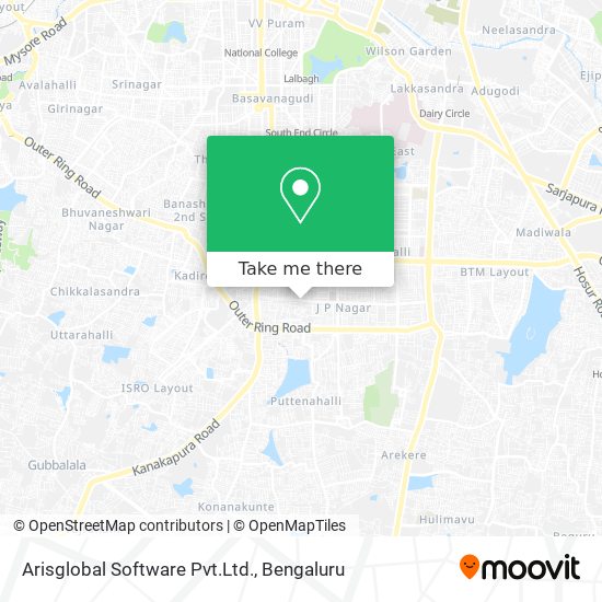 Arisglobal Software Pvt.Ltd. map