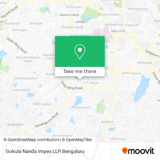 Gokula Nanda Impex LLP map