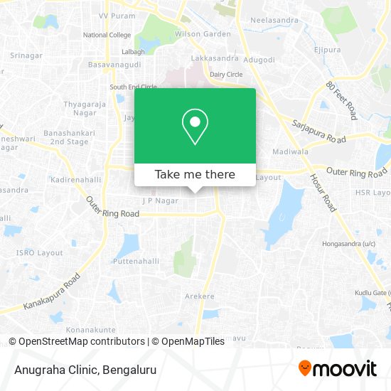 Anugraha Clinic map