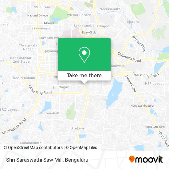 Shri Saraswathi Saw Mill map