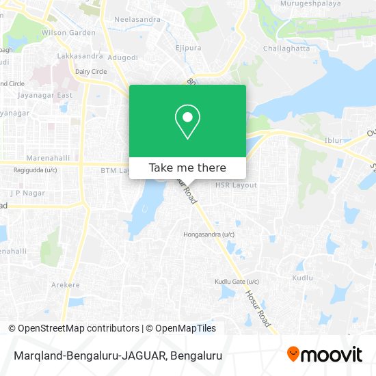 Marqland-Bengaluru-JAGUAR map