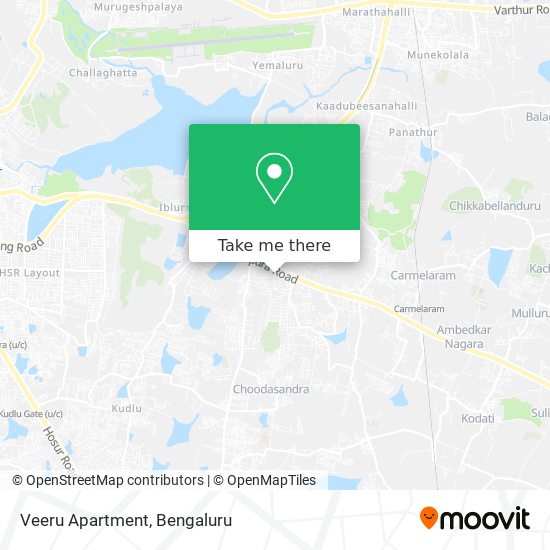 Veeru Apartment map