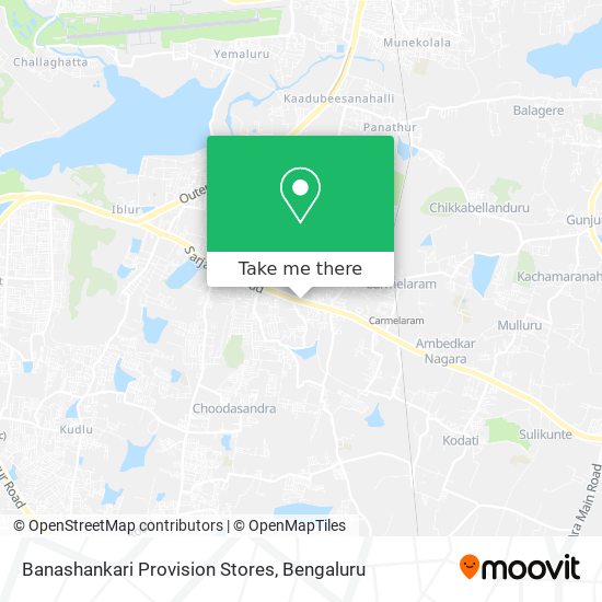 Banashankari Provision Stores map